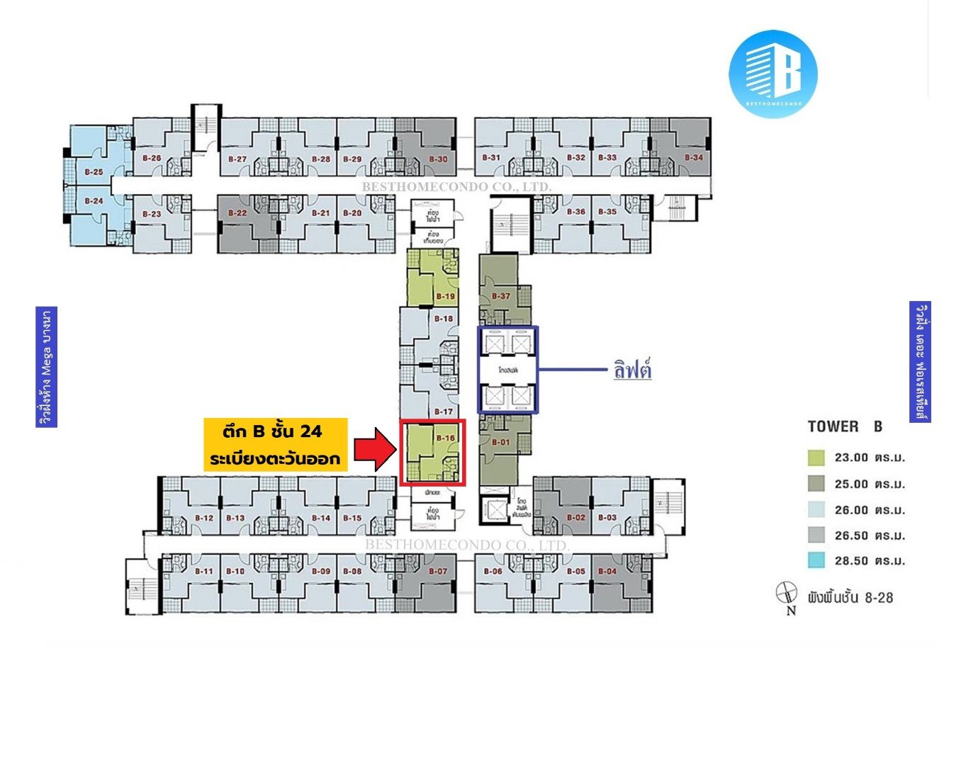 6.แผนผัง LPN เมกะ B-8-28